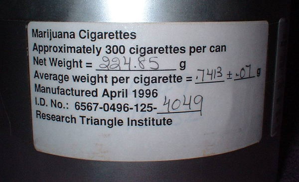 Medical Marihuana Cigarettes