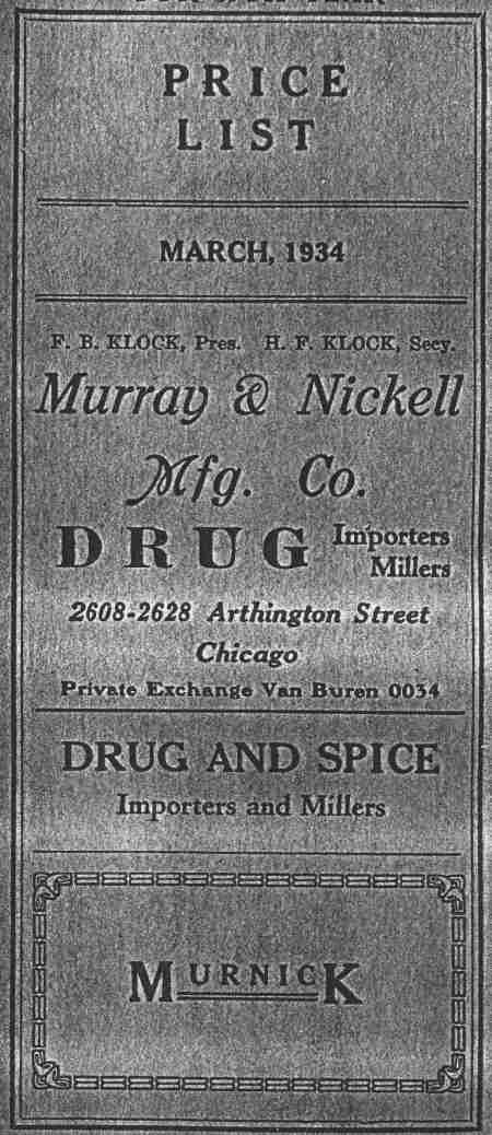 Murray & Nickle Mfg. Co. 